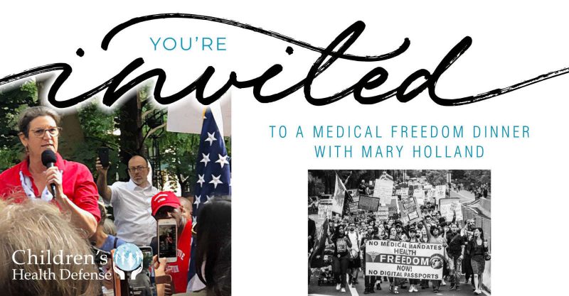 Michelle Walrath Medical Freedom Dinner RSVP