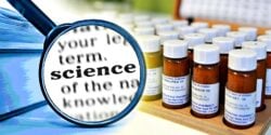 homeopathy and word "science"