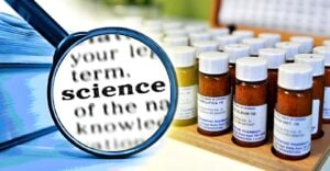 homeopathy and word "science"