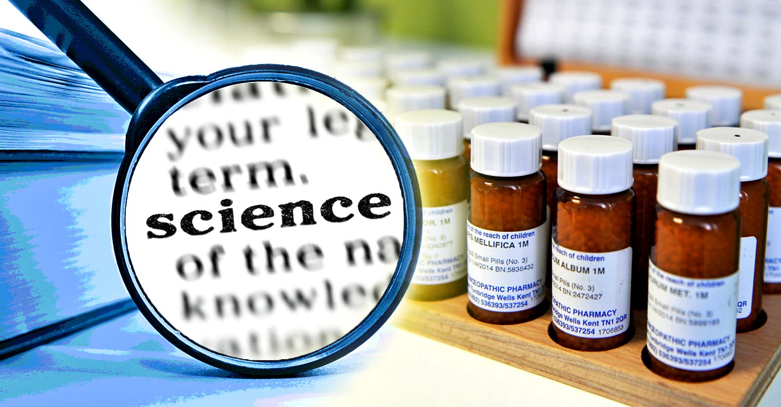 homeopathy and word "science"