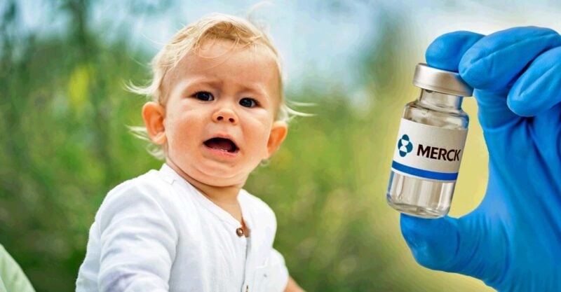 scared baby and merck vaccine