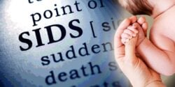 letters "sids" and baby
