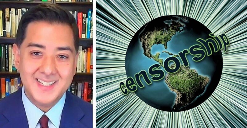 imran ahmed and word "censorship"