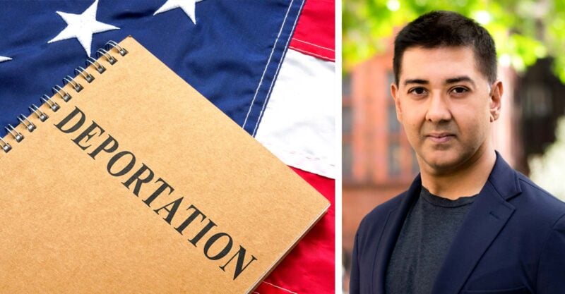 imran ahmed and word "deportation"