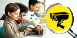 kids at school on computer