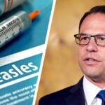 josh shapiro and word "measles"