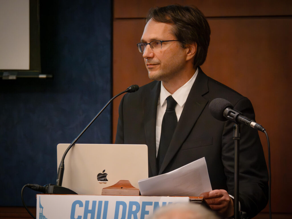 Karl Jablonowski speaking