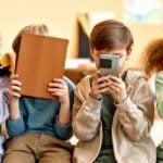 kids on screens
