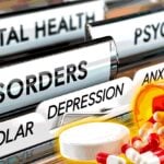 files and a prescription pill bottle