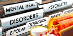 files and a prescription pill bottle