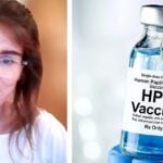 lucija tomljenovic and hpv vaccine bottle