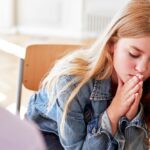teen talking to therapist