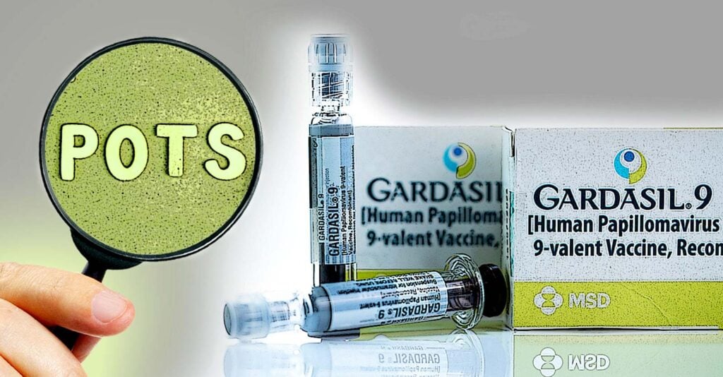 gardasil vaccine and letters "POTS"