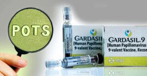 gardasil vaccine and letters "POTS"