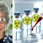 meryl nass and vaccine bottles