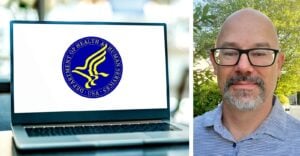 michael kane and HHS logo