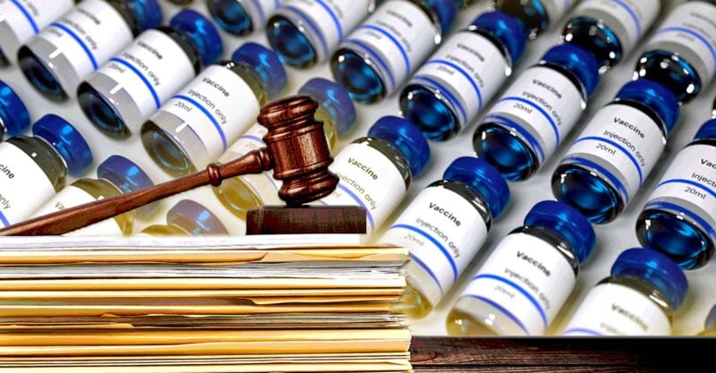 vaccines and gavel