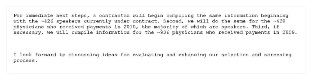 next steps screenshot