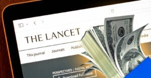 The Lancet website and money