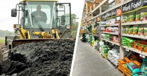 sewage sludge and garden store