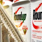 supreme court and bottle of roundup
