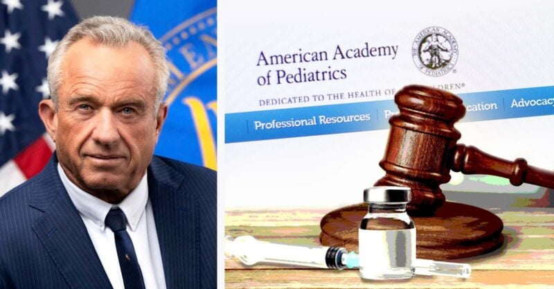 RFK jr on left and AAP gavel on right