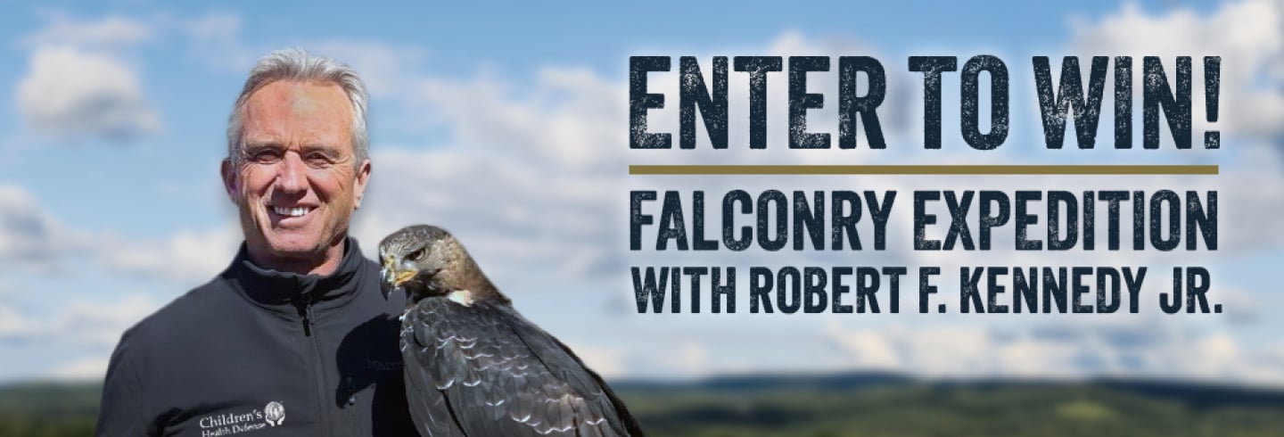 rfk jr enter to win falconry contest