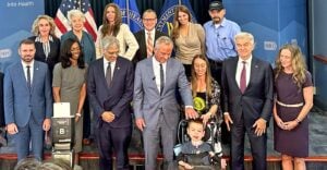 rfk jr., employees and vaccine injuried family