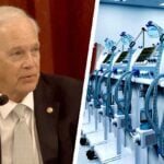 ron johnson and ventilators in hospital