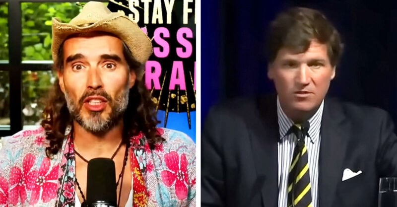 russell brand and tucker carlson