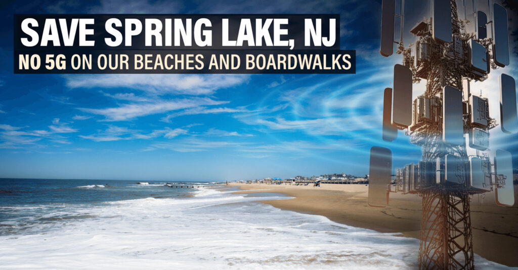 Save SpringLake NJ - No 5G on our Beaches and Boardwalks