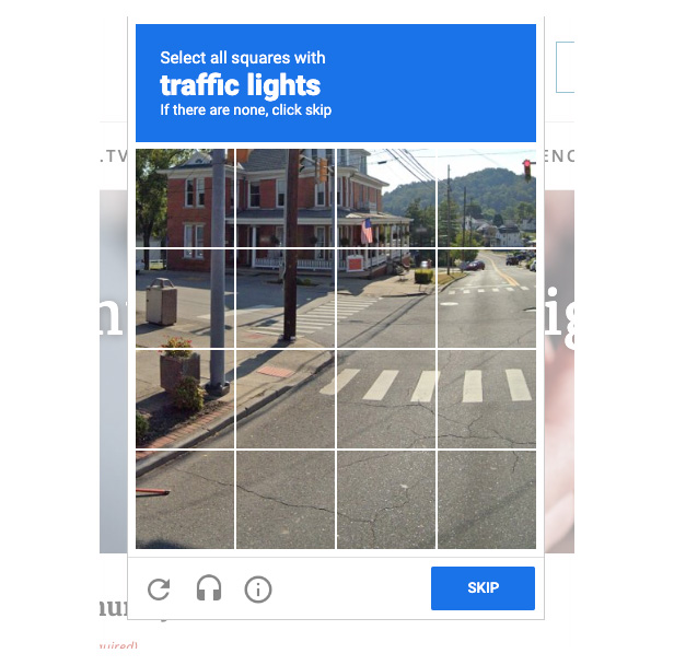  Screenshot of Community Forum Trial Signup - Captcha Puzzle