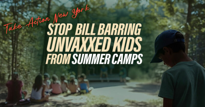 Stop New York Bill Barring Unvaxxed Kids From Summer Camps