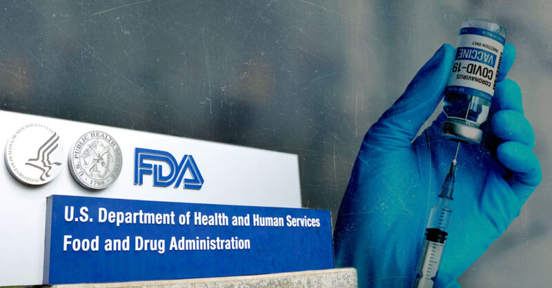 fda sign with covid vaccine