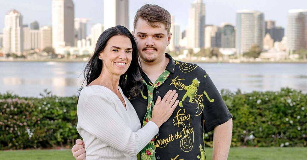 tracy and her son
