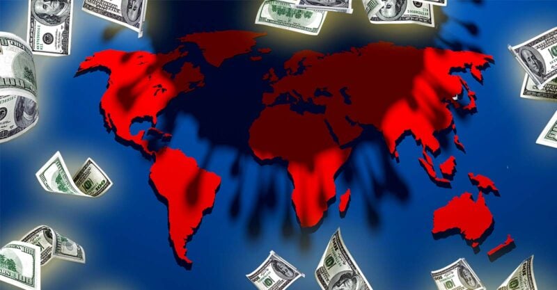 covid spike protein, the world and money