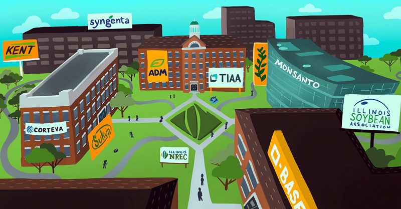 This story is part of Big Ag U, a series by Harvest Public Media and Investigate Midwest on corporate influence at public universities across the Midwest.