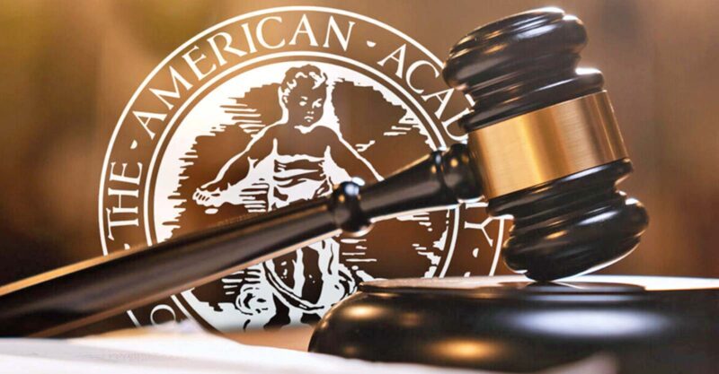 aap logo and gavel