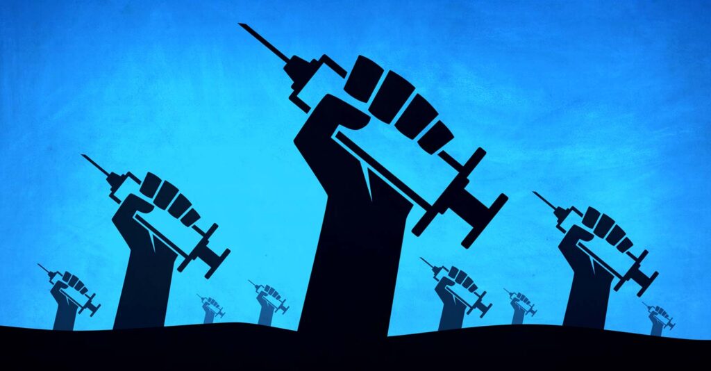vaccine syringes