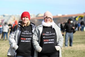 Americans of every race, creed, sexual orientation, political affiliation and vaccination status joined forces Sunday to say, 'Enough!'