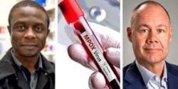 Claude Kwe, mpox test tube, vincent munster