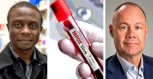Claude Kwe, mpox test tube, vincent munster