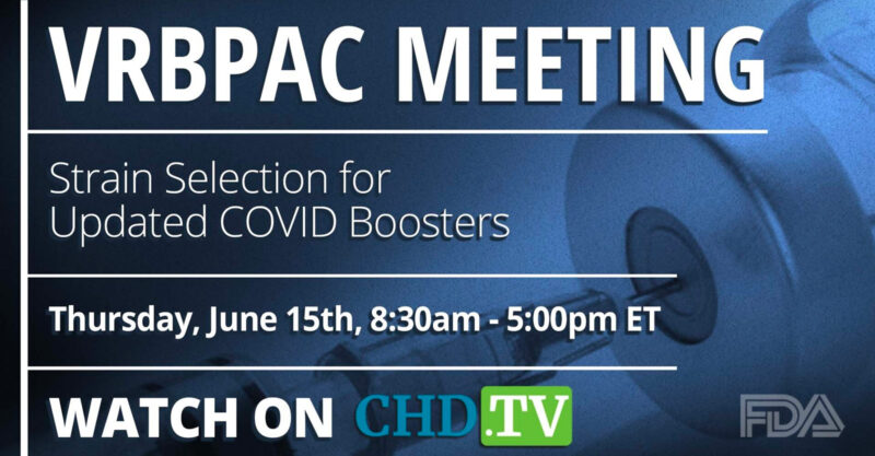 FDA VRBPAC Meeting | Strain Selection for Updated COVID Boosters | June 15th, 2023