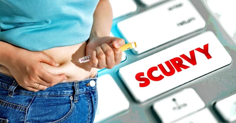 weight loss injection and word "scurvy"