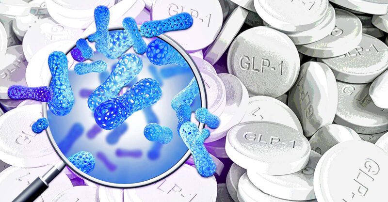 glp-1 pill and microbes