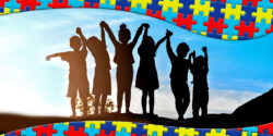kids and puzzle blocks